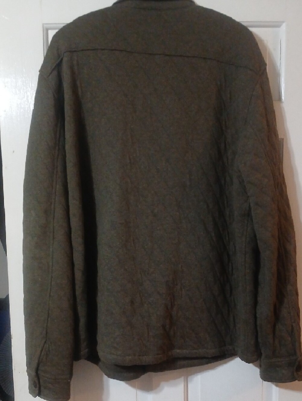 Polo by Ralph Lauren Olive Quilted Shirt Jacket - Picture 3 of 5